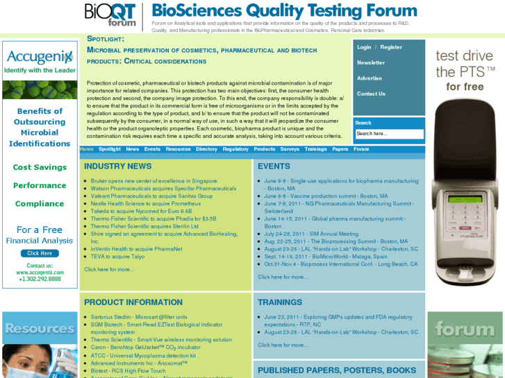 www.biosciencesqualitytestingforum.com