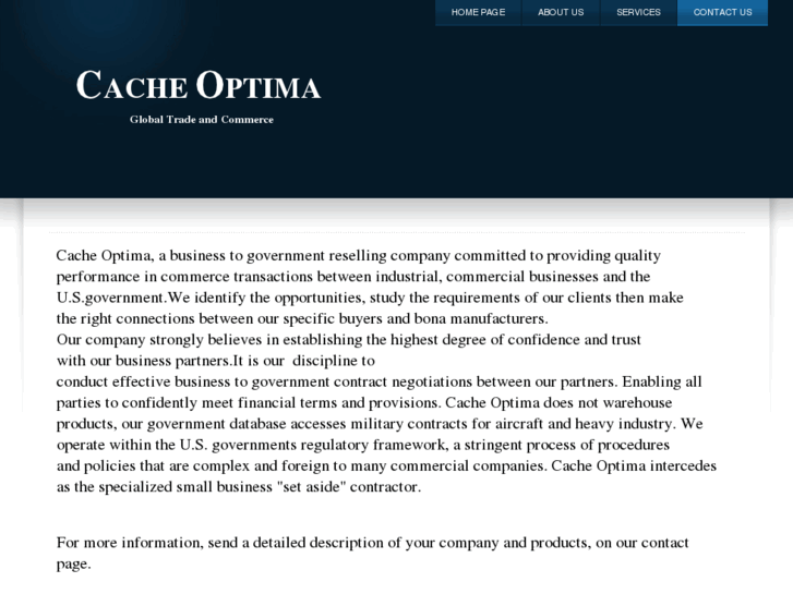 www.cacheoptima.com