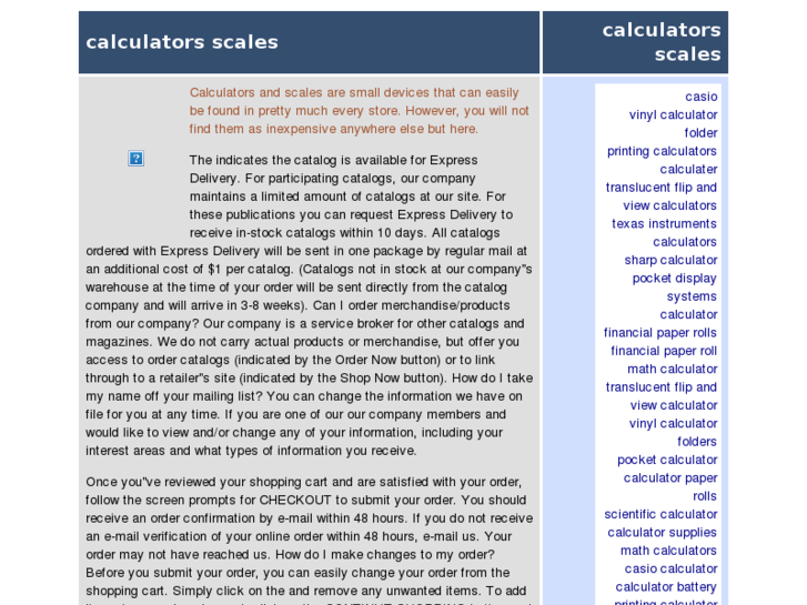 www.calculators-scales.com
