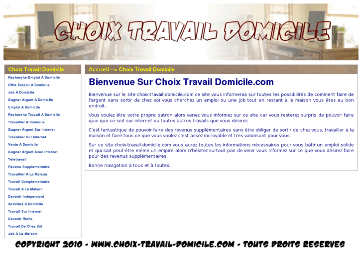 www.choix-travail-domicile.com