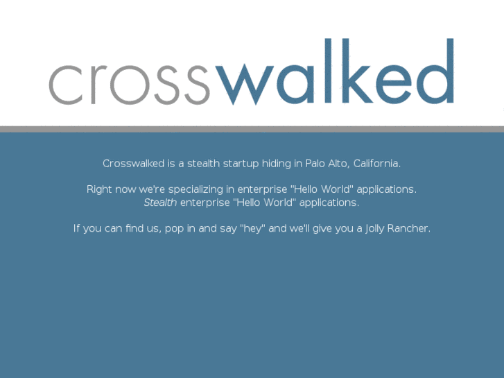 www.crosswalked.com