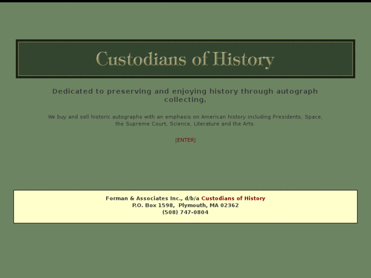 www.custodiansofhistory.com