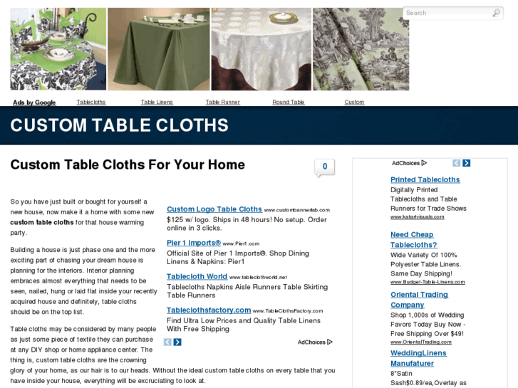 www.customtablecloths.net