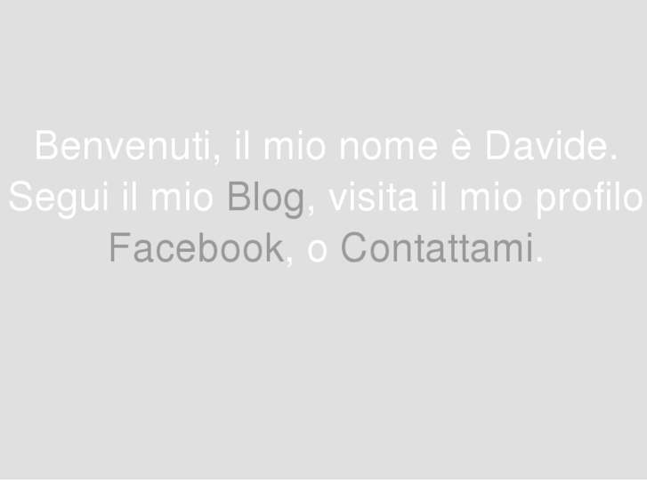 www.davidesanfilippo.it
