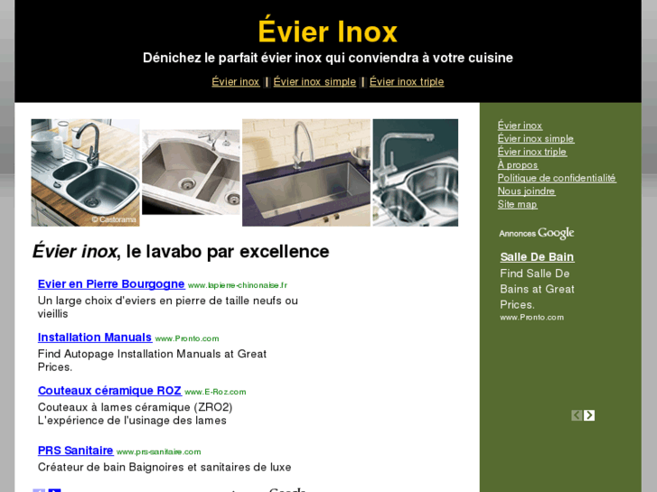 www.evierinox.net