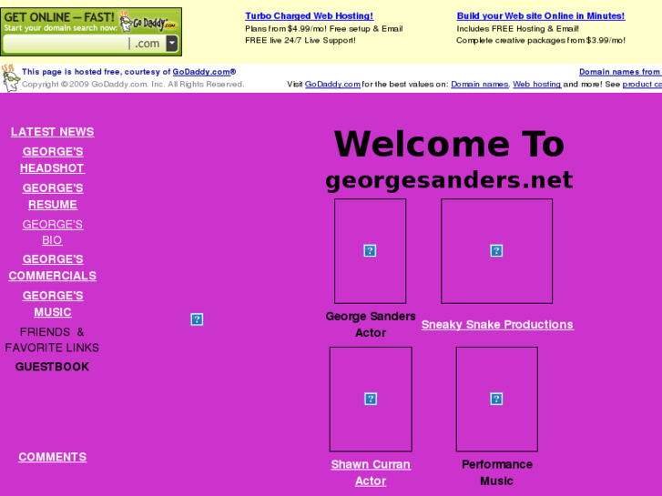 www.georgesanders.net