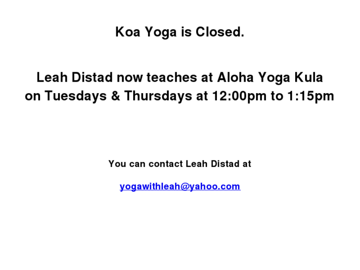 www.koayoga.com