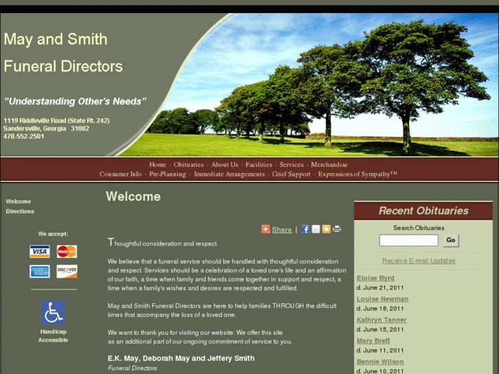 www.mayandsmithfuneraldirectors.com