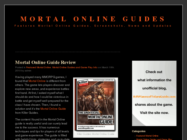 www.mortalonlineguides.net