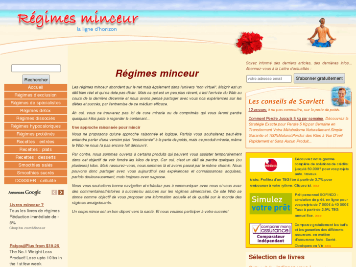 www.regimes-minceur.net