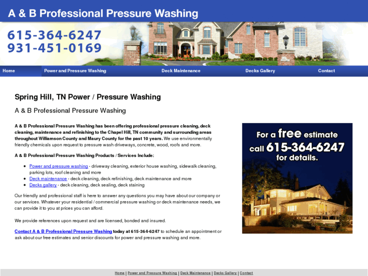 www.springhillpressurewashing.com