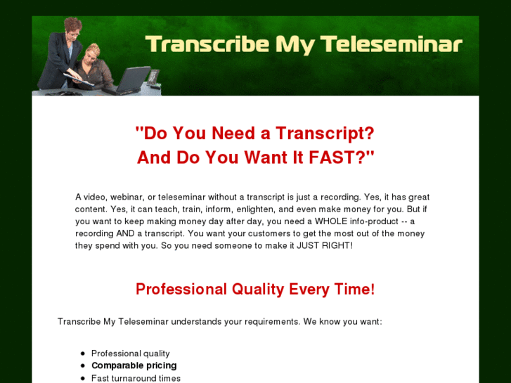 www.transcribemyteleseminar.com