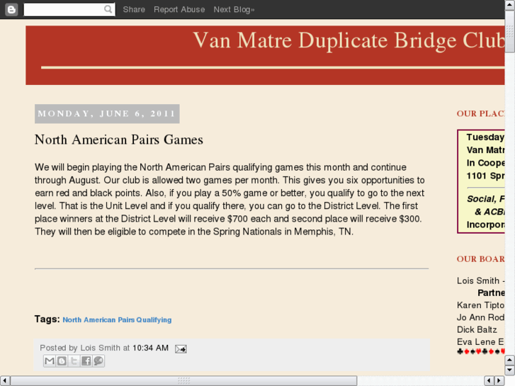 www.vanmatrebridge.com