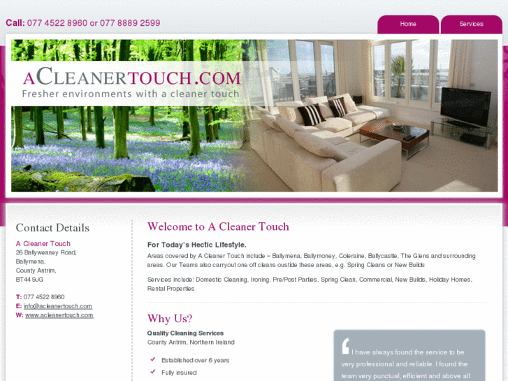 www.acleanertouch.com