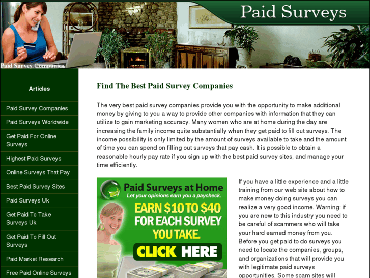 www.bestpaidsurveycompanies.net