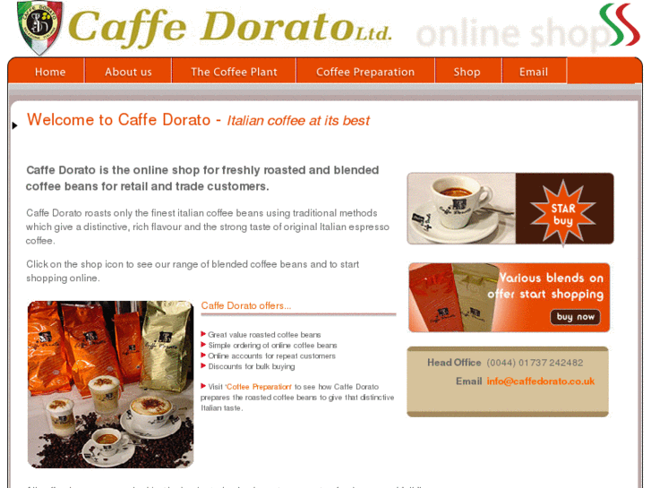 www.caffedorato.co.uk