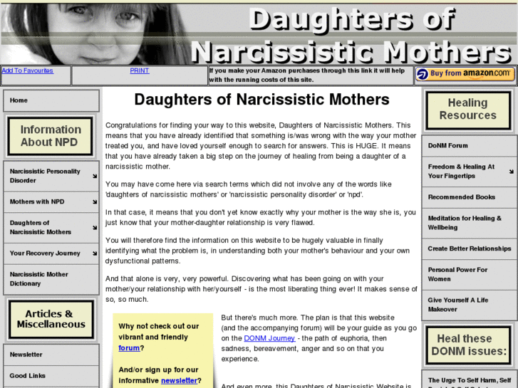 www.daughtersofnarcissisticmothers.com