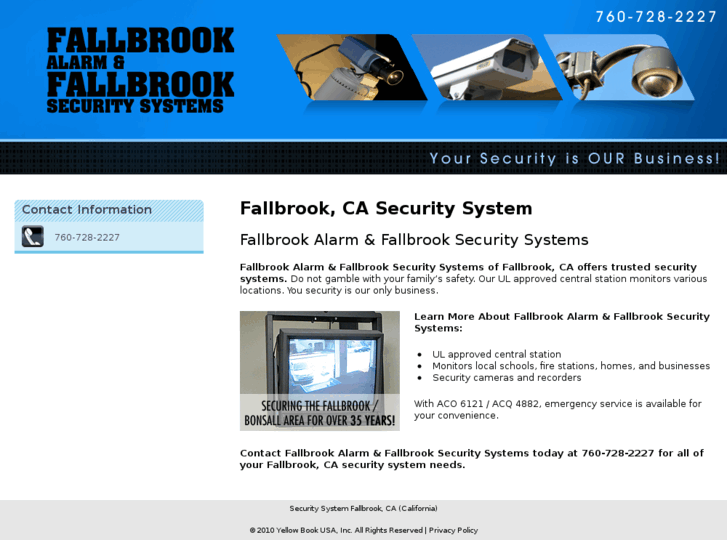 www.fallbrookalarmandsecurity.com