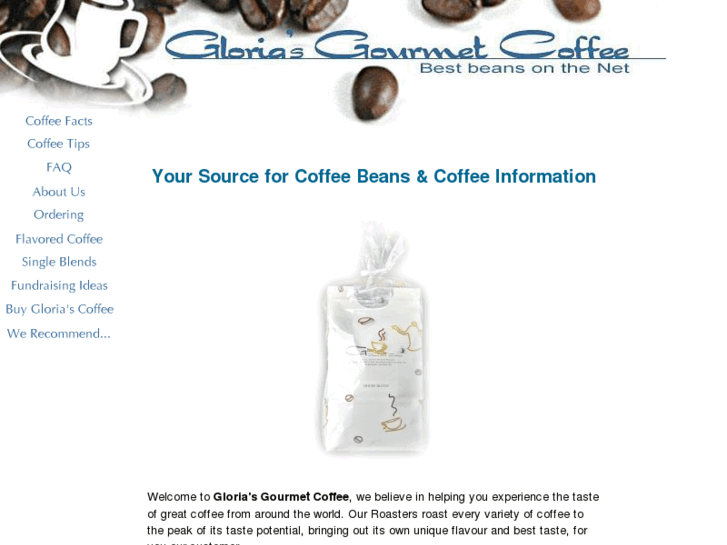 www.gloriasgourmetcoffee.com