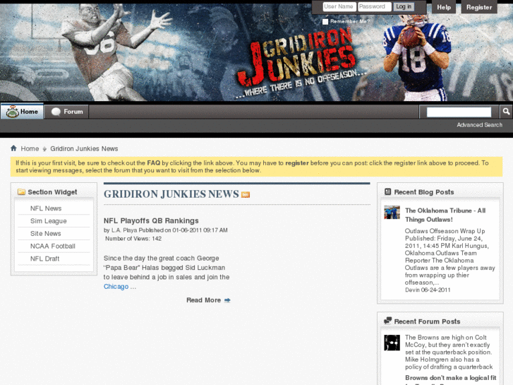 www.gridironjunkies.net