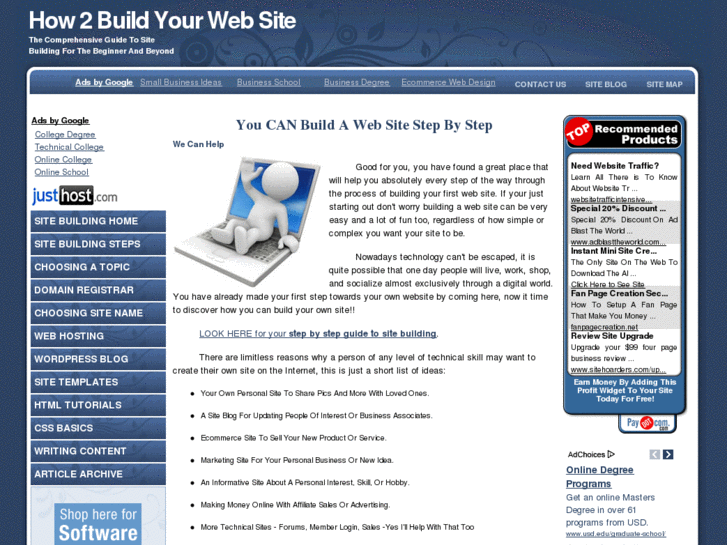 www.how2buildyourwebsite.com