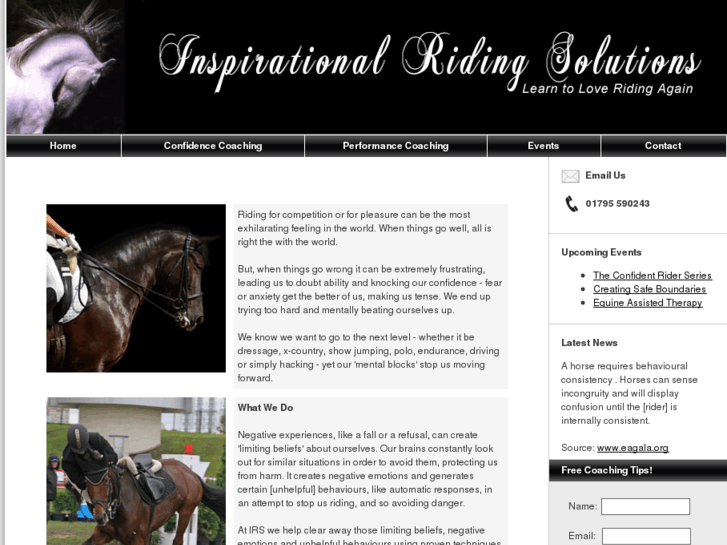 www.inspirationalridingsolutions.com