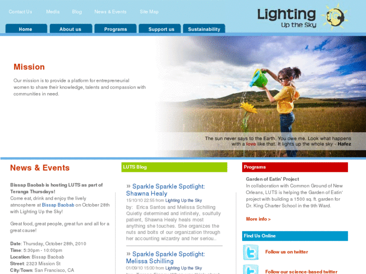 www.lightingupthesky.net