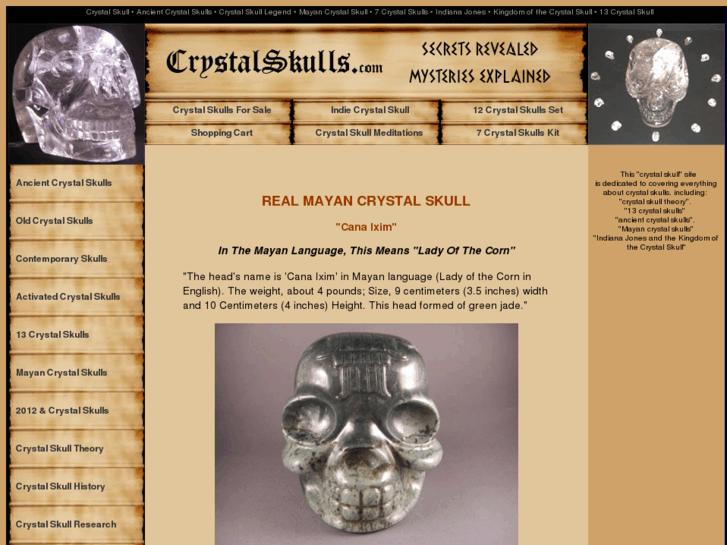 www.mayancrystalskull.com