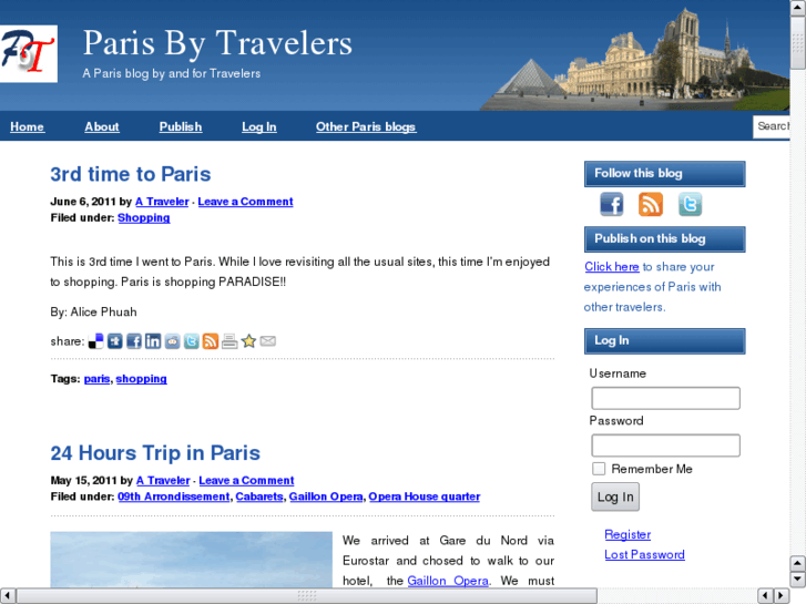 www.paris-by-travelers.com