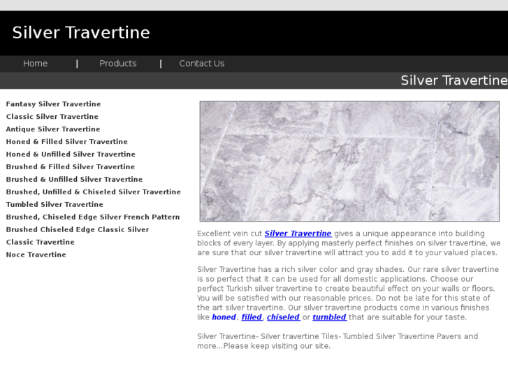 www.silver-travertine.com