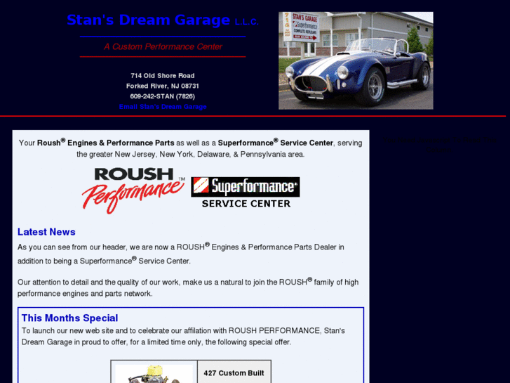 www.stansdreamgarage.com