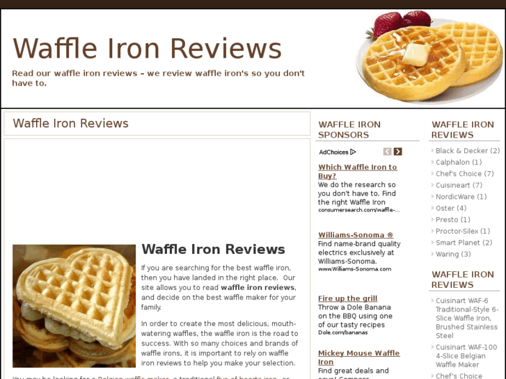 www.waffleironreview.com