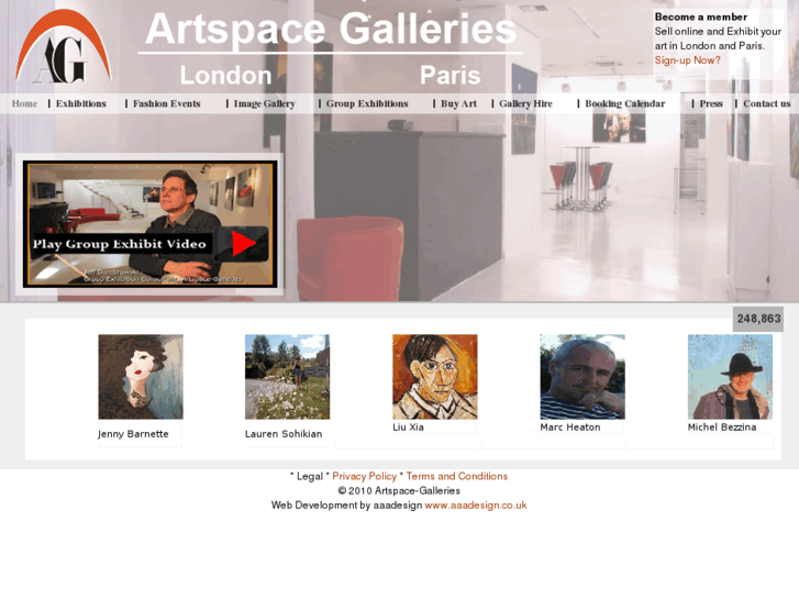 www.artspace-galleries.com