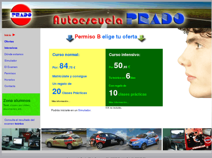 www.autoescuelaprado.es