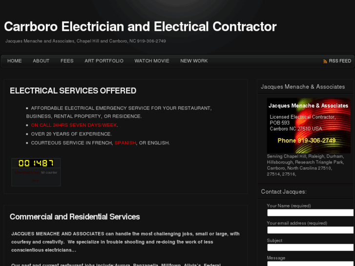 www.carrboroelectricalcontractor.com