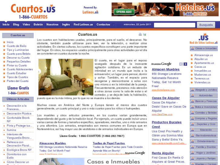 www.cuartos.us