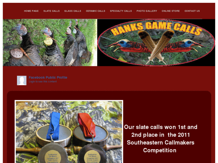 www.hanksgamecalls.com