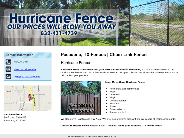 www.hurricanefence-houston.net