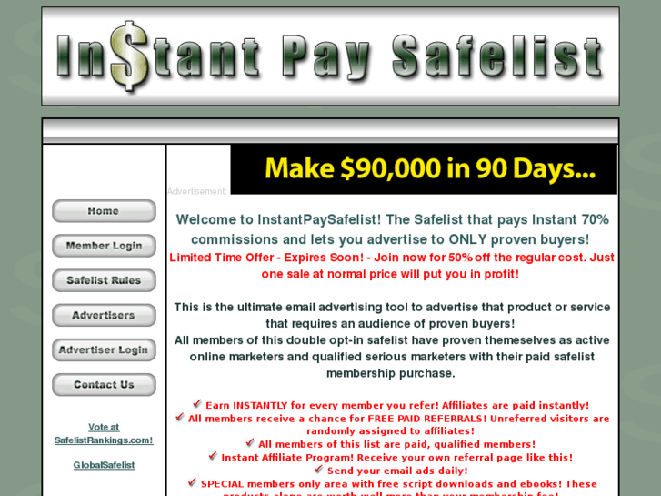 www.instantpaysafelist.com