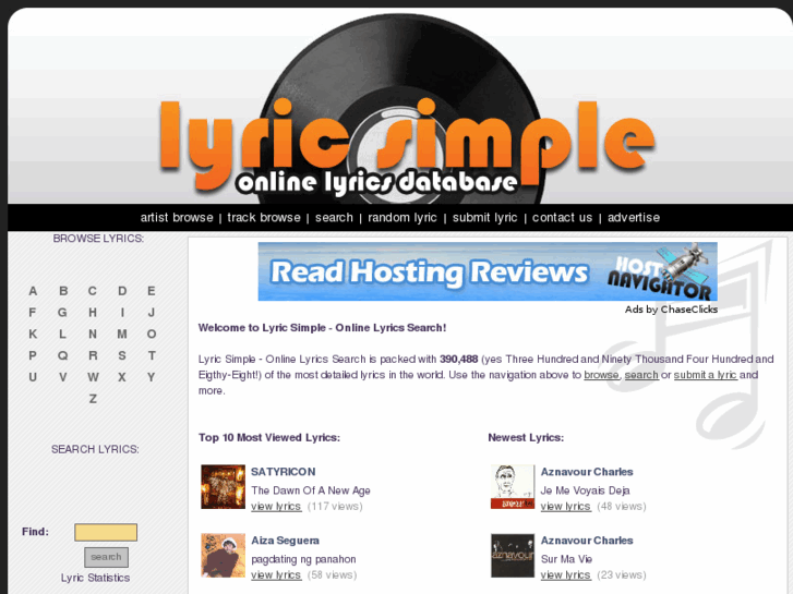 www.lyricsimple.com