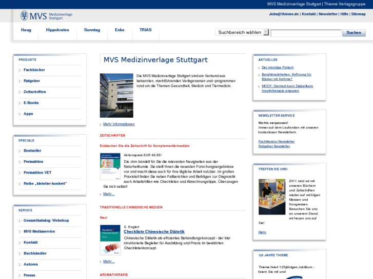 www.medizinverlage.de