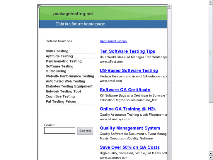 www.packagetesting.net