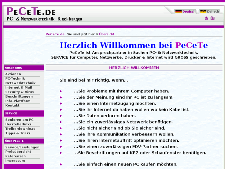 www.pecete.de