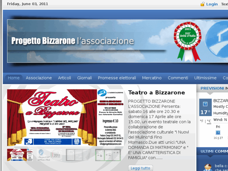 www.progettobizzarone.com