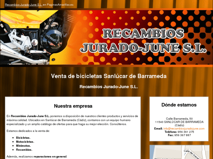 www.recambiosjuradojune.com