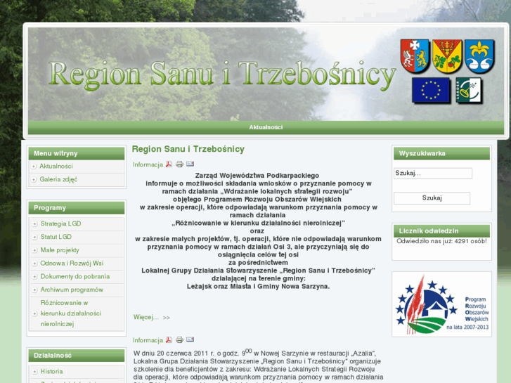 www.regionsanuitrzebosnicy.pl