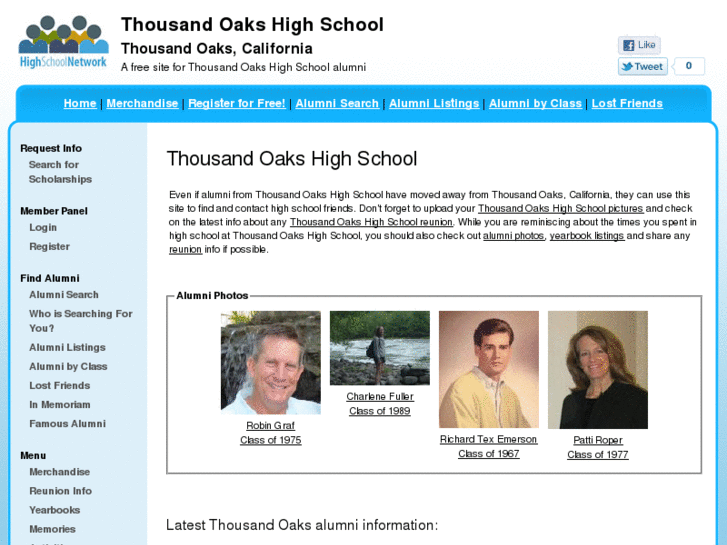 www.thousandoakshighschoolalumni.com