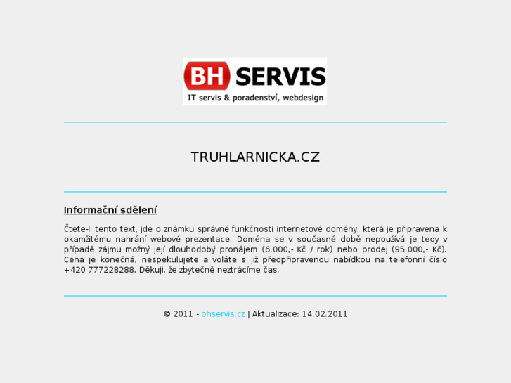 www.truhlarnicka.cz