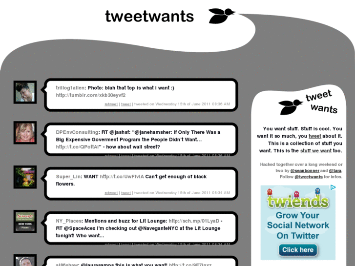 www.tweetwants.com