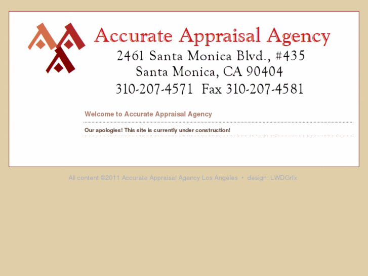 www.accurate-appraisals-la.com